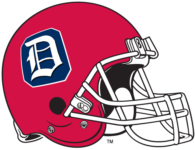 Duquesne Dukes 1999-2006 Helmet Logo diy fabric transfer